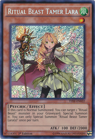 Ritual Beast Tamer Lara [THSF-EN022] Secret Rare | Game Master's Emporium (The New GME)