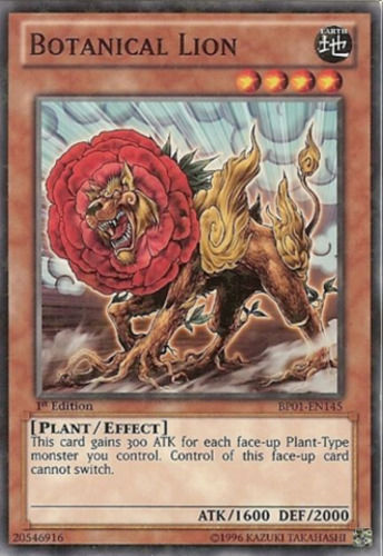 Botanical Lion [BP01-EN145] Starfoil Rare | Game Master's Emporium (The New GME)