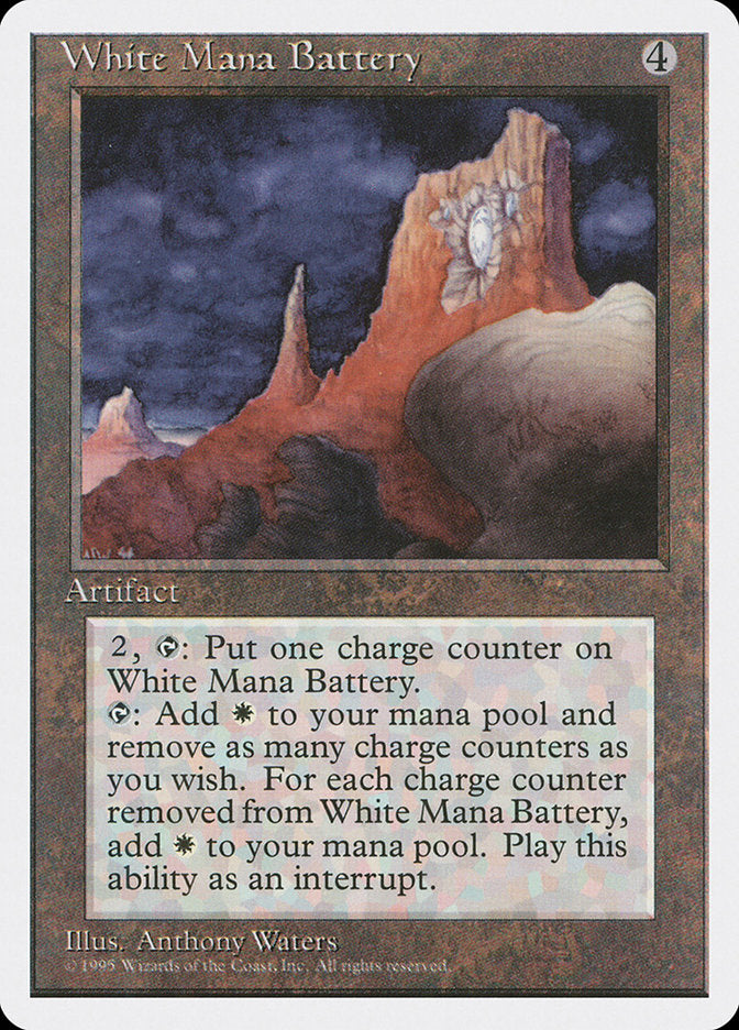 White Mana Battery [Fourth Edition] | Game Master's Emporium (The New GME)