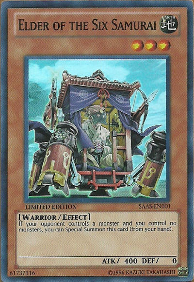 Elder of the Six Samurai [SAAS-EN001] Super Rare | Game Master's Emporium (The New GME)