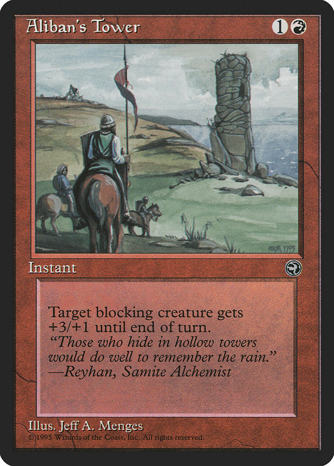 Aliban's Tower (Reyhan Flavor Text) [Homelands] | Game Master's Emporium (The New GME)