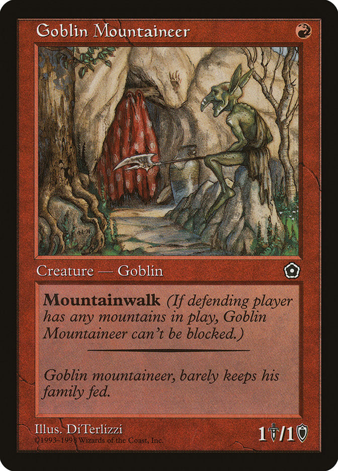 Goblin Mountaineer [Portal Second Age] | Game Master's Emporium (The New GME)