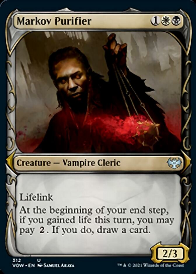 Markov Purifier (Showcase Fang Frame) [Innistrad: Crimson Vow] | Game Master's Emporium (The New GME)