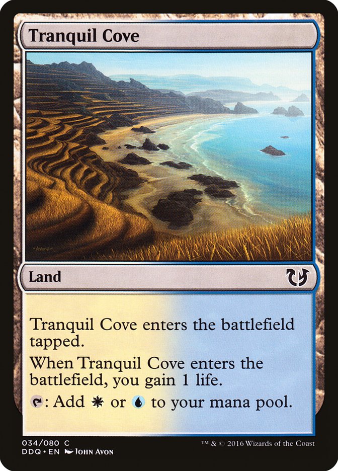 Tranquil Cove [Duel Decks: Blessed vs. Cursed] | Game Master's Emporium (The New GME)