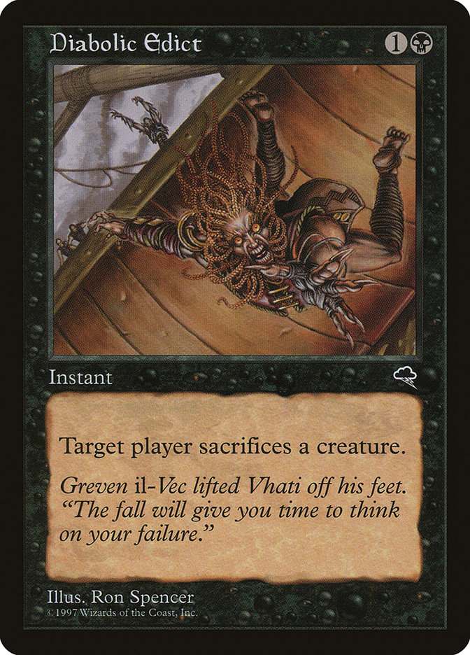 Diabolic Edict [Tempest] | Game Master's Emporium (The New GME)