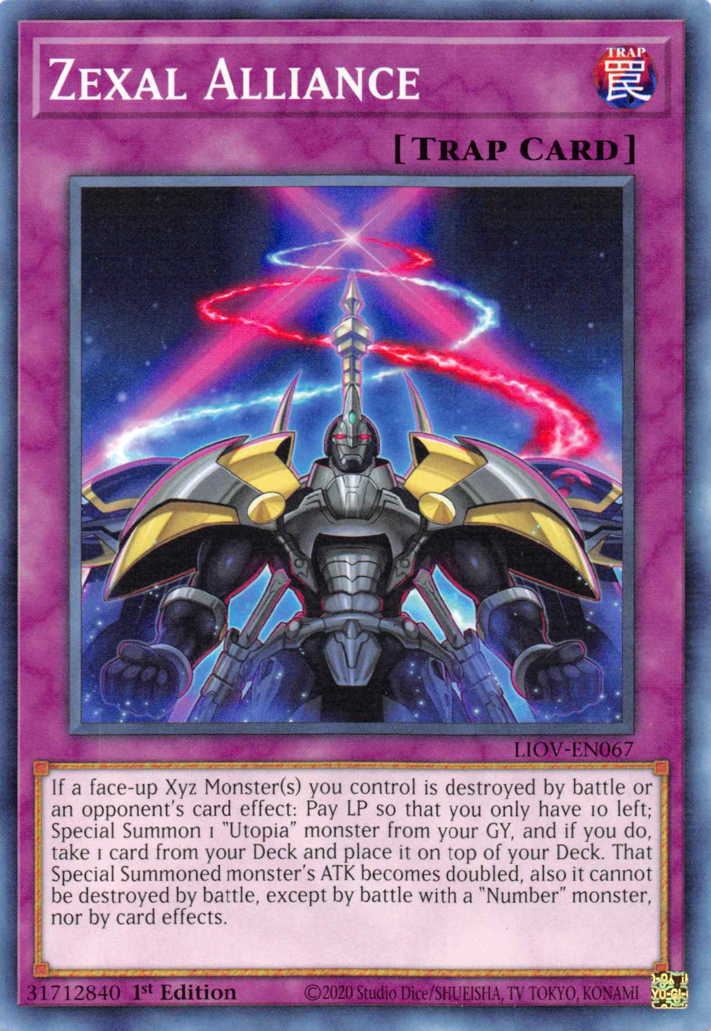 Zexal Alliance [LIOV-EN067] Common | Game Master's Emporium (The New GME)