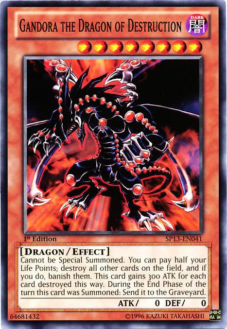 Gandora the Dragon of Destruction [SP13-EN041] Common | Game Master's Emporium (The New GME)
