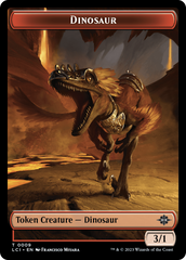 Vampire // Dinosaur (0009) Double-Sided Token [The Lost Caverns of Ixalan Tokens] | Game Master's Emporium (The New GME)