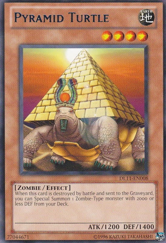 Pyramid Turtle (Blue) [DL11-EN008] Rare | Game Master's Emporium (The New GME)