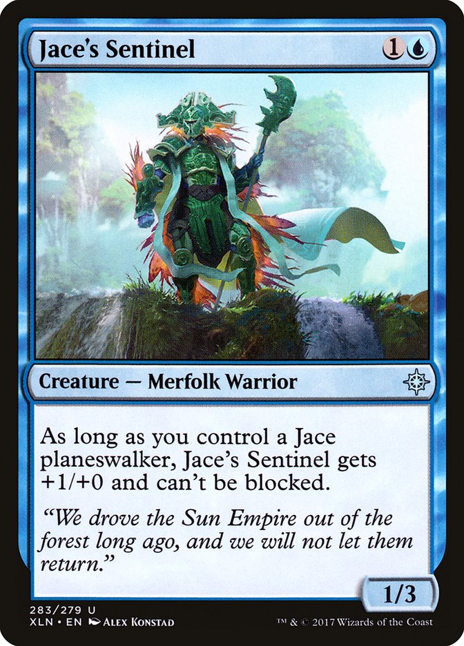 Jace's Sentinel [Ixalan] | Game Master's Emporium (The New GME)