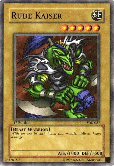 Rude Kaiser [SDK-027] Common | Game Master's Emporium (The New GME)