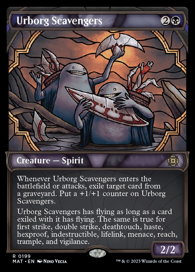 Urborg Scavengers (Showcase Halo Foil) [March of the Machine: The Aftermath] | Game Master's Emporium (The New GME)