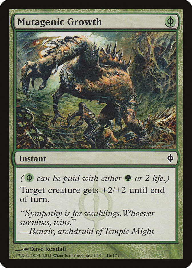 Mutagenic Growth [New Phyrexia] | Game Master's Emporium (The New GME)
