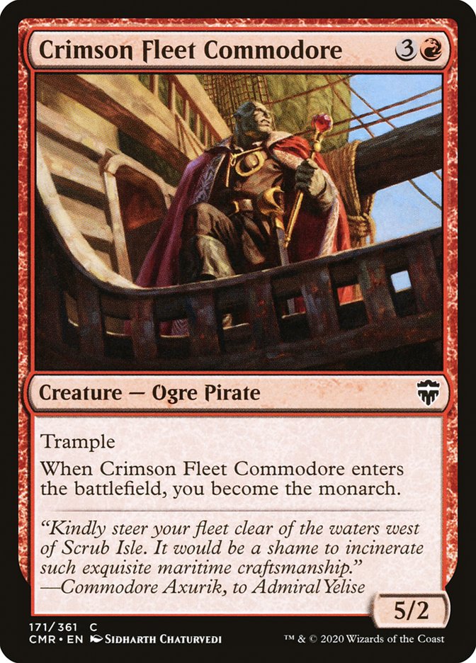 Crimson Fleet Commodore [Commander Legends] | Game Master's Emporium (The New GME)