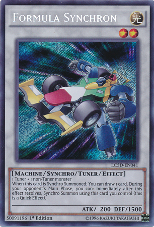 Formula Synchron [LC5D-EN041] Secret Rare | Game Master's Emporium (The New GME)