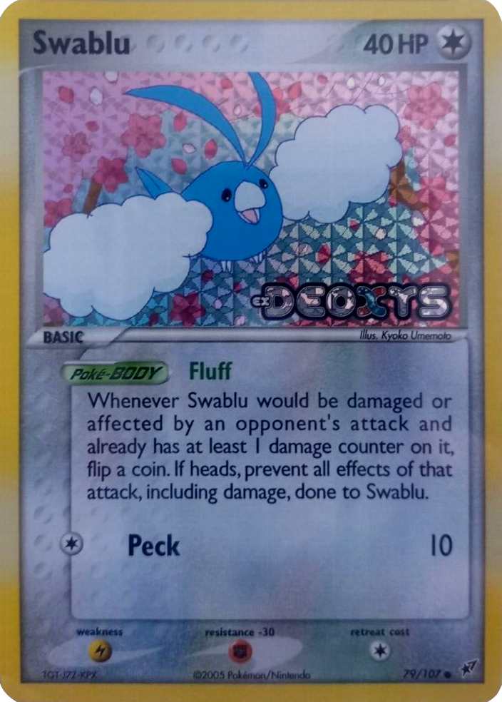 Swablu (79/107) (Stamped) [EX: Deoxys] | Game Master's Emporium (The New GME)