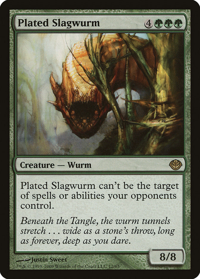 Plated Slagwurm [Duel Decks: Garruk vs. Liliana] | Game Master's Emporium (The New GME)