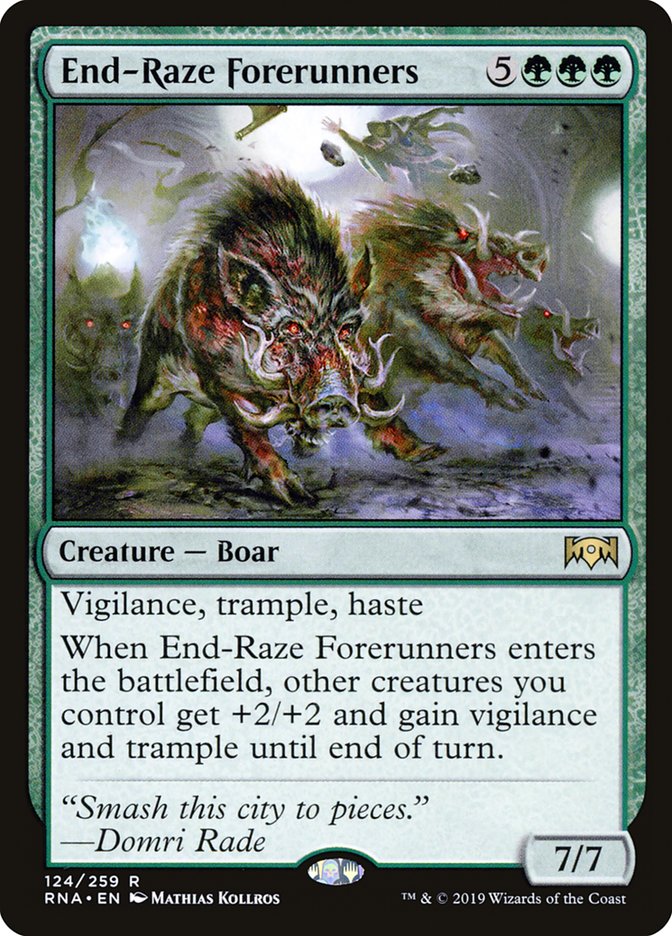 End-Raze Forerunners [Ravnica Allegiance] | Game Master's Emporium (The New GME)