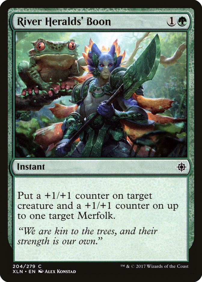 River Heralds' Boon [Ixalan] | Game Master's Emporium (The New GME)