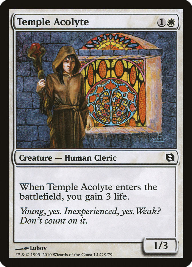 Temple Acolyte [Duel Decks: Elspeth vs. Tezzeret] | Game Master's Emporium (The New GME)
