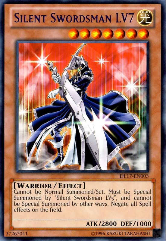 Silent Swordsman LV7 (Purple) [DL17-EN003] Rare | Game Master's Emporium (The New GME)