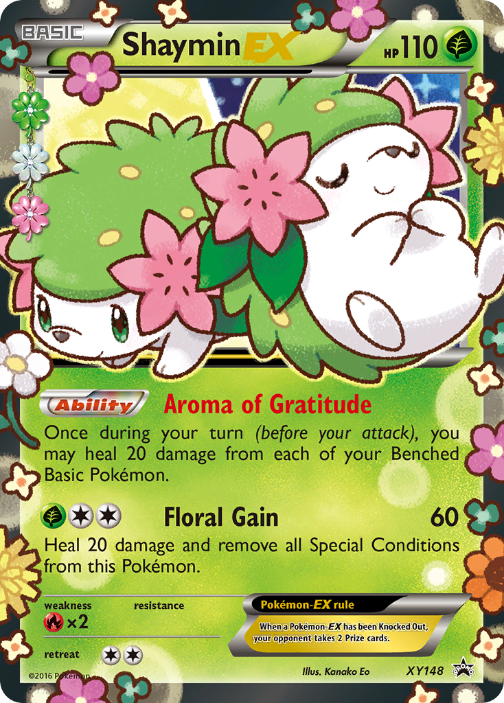 Shaymin EX (XY148) [XY: Black Star Promos] | Game Master's Emporium (The New GME)