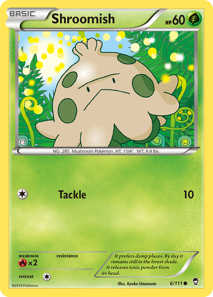 Shroomish (6/111) [XY: Furious Fists] | Game Master's Emporium (The New GME)