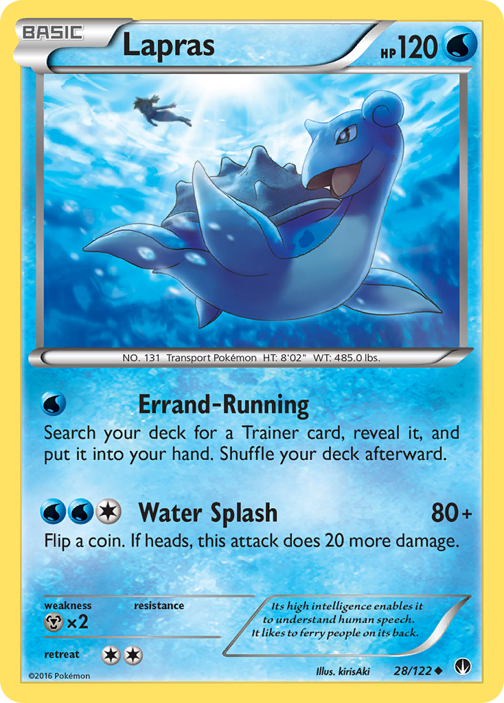 Lapras (28/122) [XY: BREAKpoint] | Game Master's Emporium (The New GME)