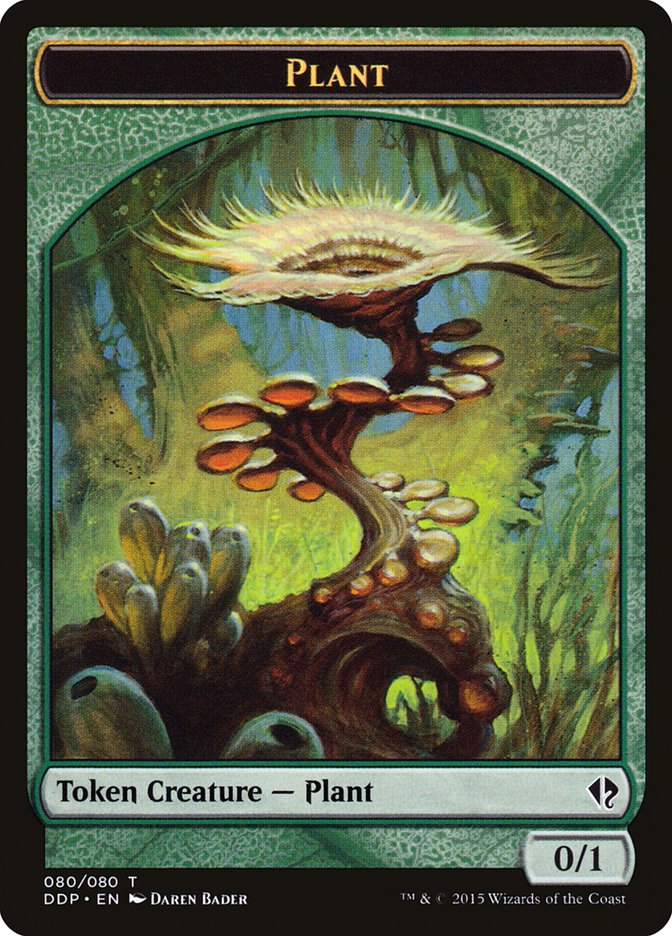 Plant Token [Duel Decks: Zendikar vs. Eldrazi] | Game Master's Emporium (The New GME)