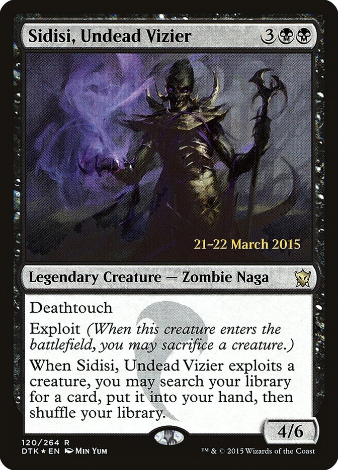 Sidisi, Undead Vizier [Dragons of Tarkir Prerelease Promos] | Game Master's Emporium (The New GME)