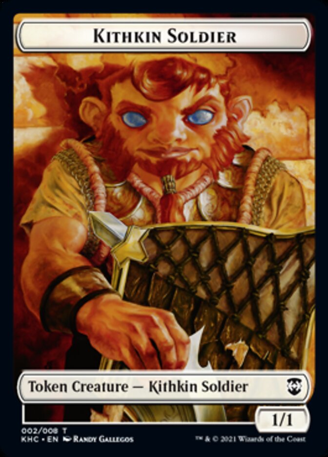 Kithkin Soldier Token [Kaldheim Commander Tokens] | Game Master's Emporium (The New GME)