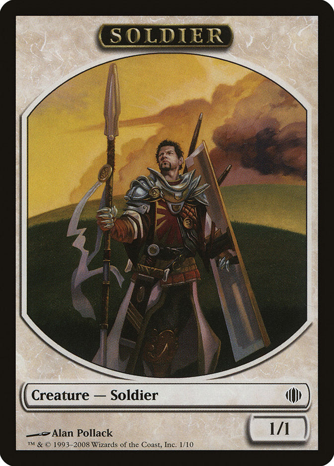 Soldier Token [Shards of Alara Tokens] | Game Master's Emporium (The New GME)