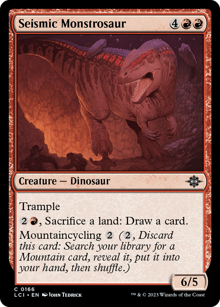 Seismic Monstrosaur [The Lost Caverns of Ixalan] | Game Master's Emporium (The New GME)