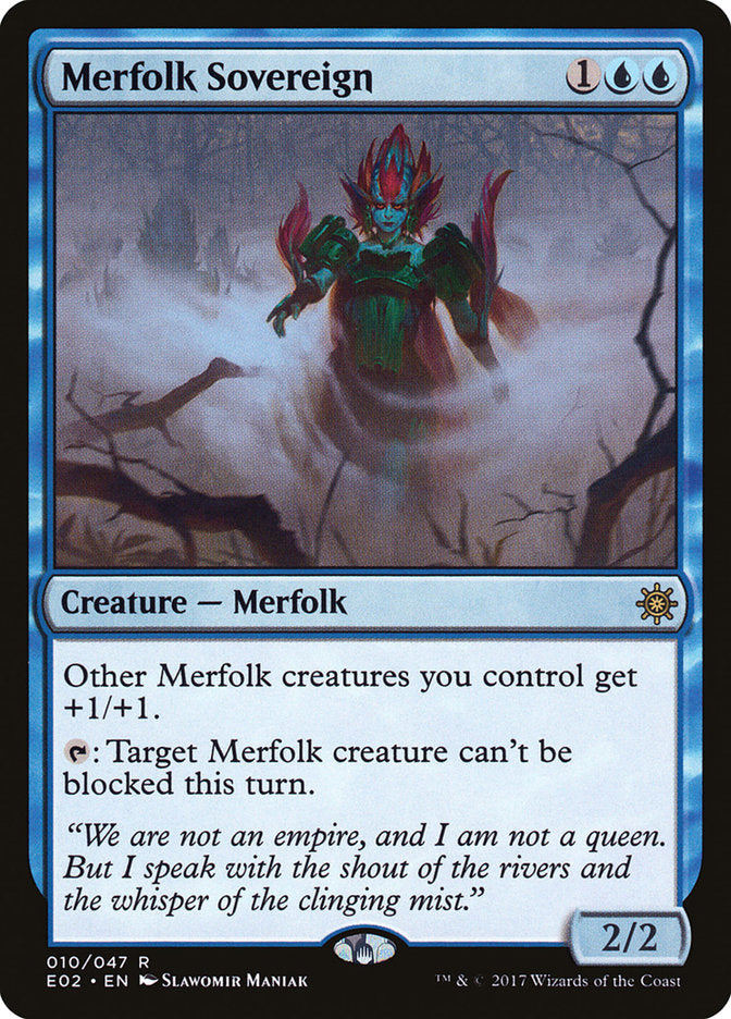 Merfolk Sovereign [Explorers of Ixalan] | Game Master's Emporium (The New GME)