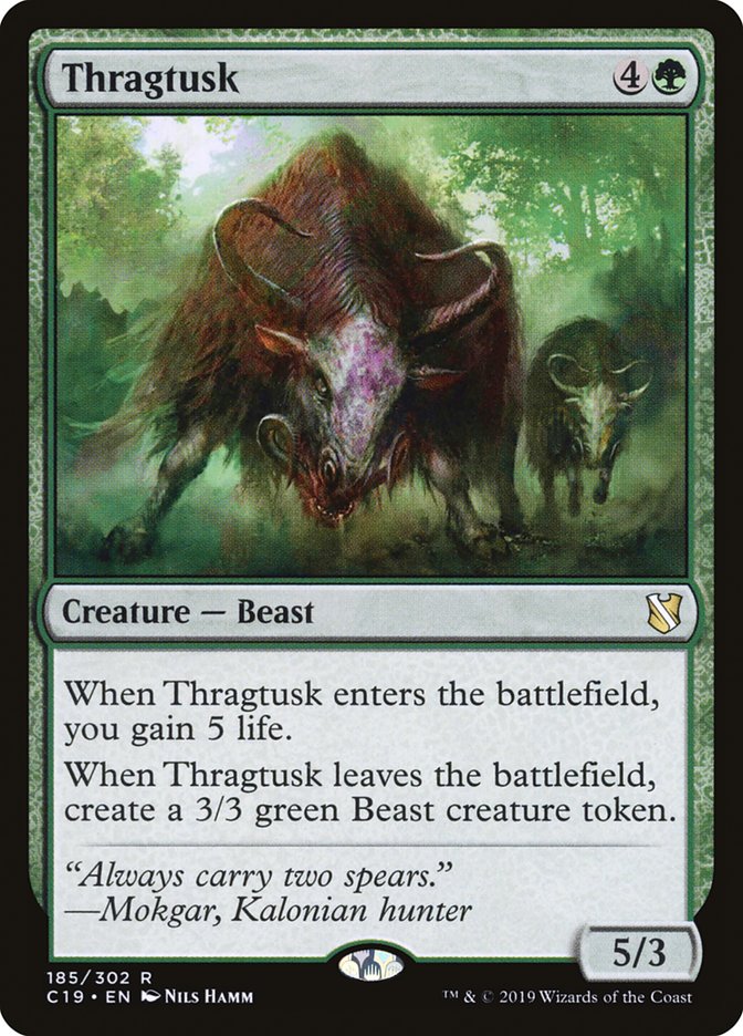 Thragtusk [Commander 2019] | Game Master's Emporium (The New GME)