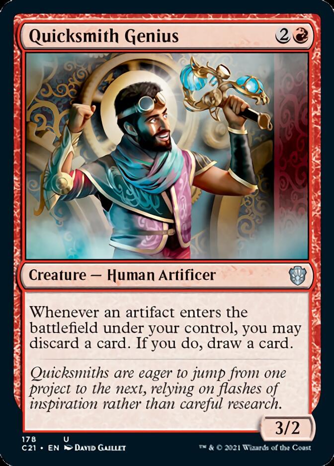 Quicksmith Genius [Commander 2021] | Game Master's Emporium (The New GME)
