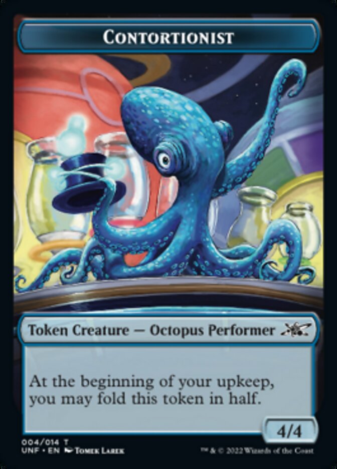 Contortionist Double-Sided Token [Unfinity Tokens] | Game Master's Emporium (The New GME)