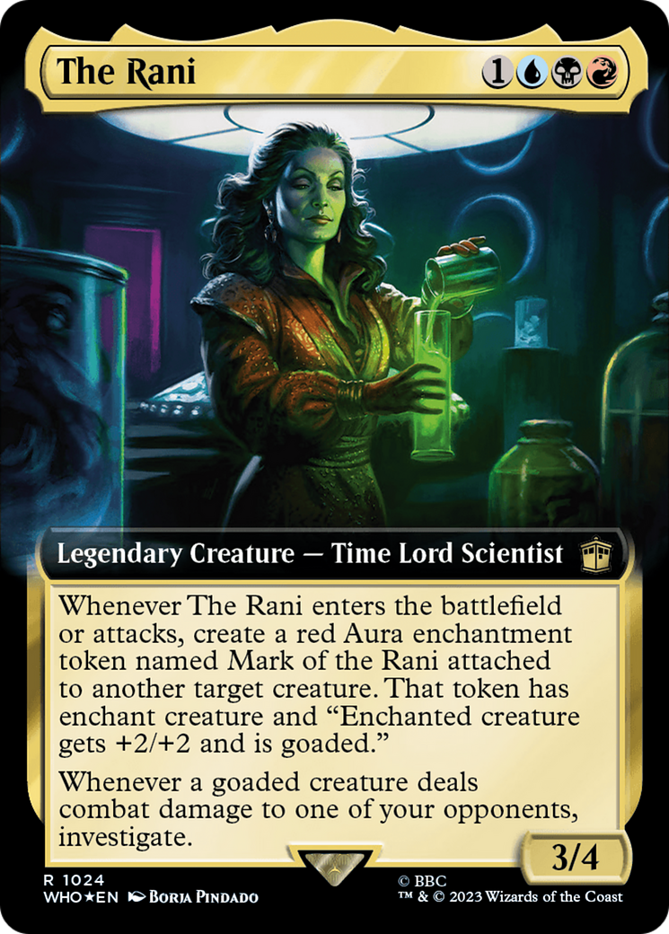 The Rani (Extended Art) (Surge Foil) [Doctor Who] | Game Master's Emporium (The New GME)