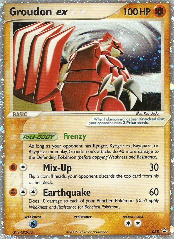 Groudon ex (038) [Nintendo: Black Star Promos] | Game Master's Emporium (The New GME)