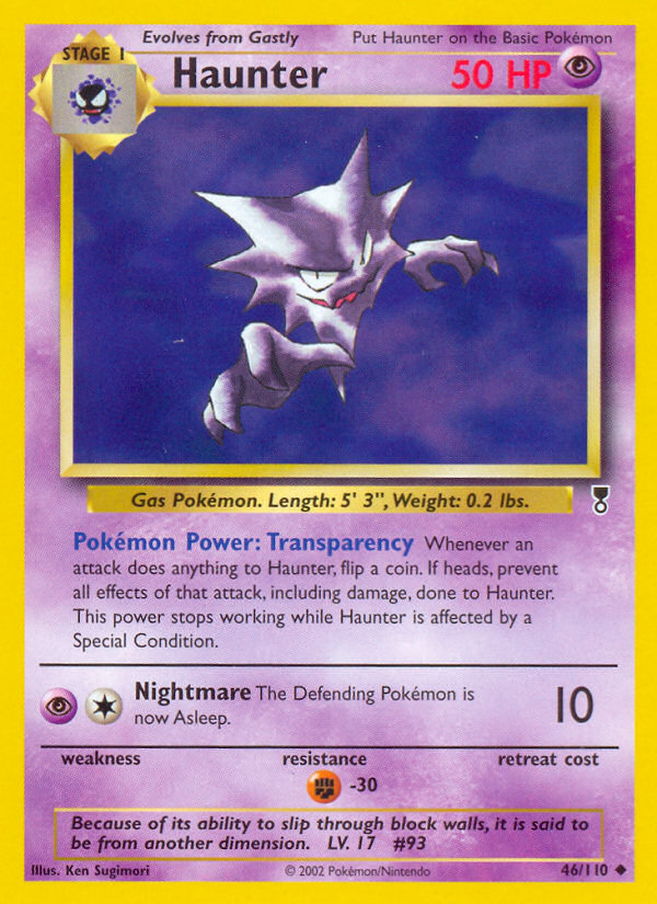 Haunter (46/110) [Legendary Collection] | Game Master's Emporium (The New GME)