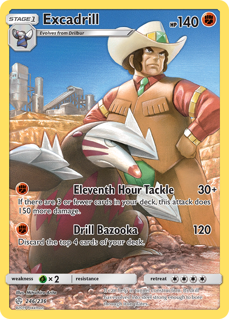 Excadrill (246/236) [Sun & Moon: Cosmic Eclipse] | Game Master's Emporium (The New GME)