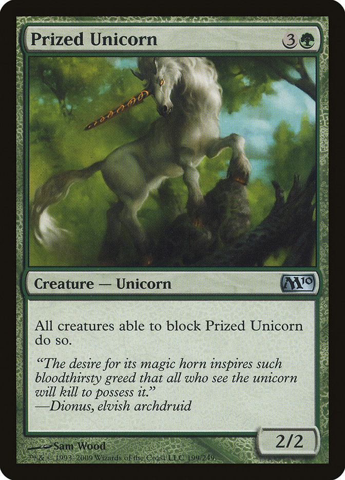 Prized Unicorn [Magic 2010] | Game Master's Emporium (The New GME)
