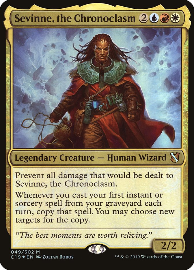 Sevinne, the Chronoclasm (Oversized) [Commander 2019 Oversized] | Game Master's Emporium (The New GME)