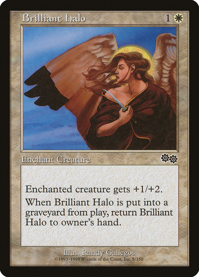 Brilliant Halo [Urza's Saga] | Game Master's Emporium (The New GME)