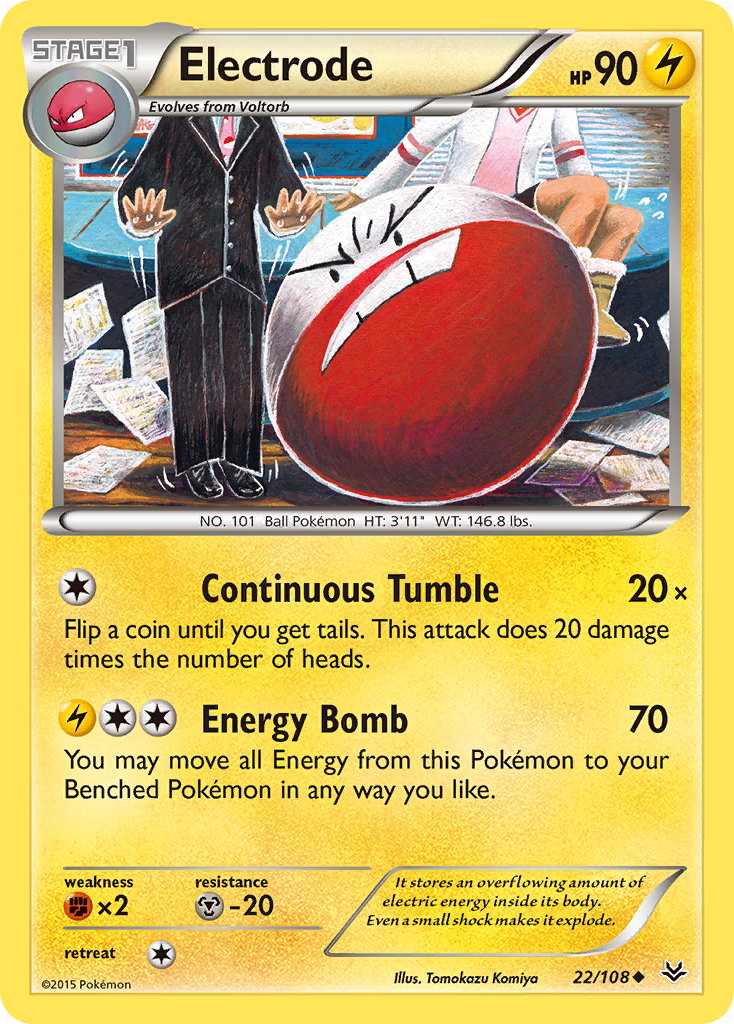 Electrode (22/108) [XY: Roaring Skies] | Game Master's Emporium (The New GME)