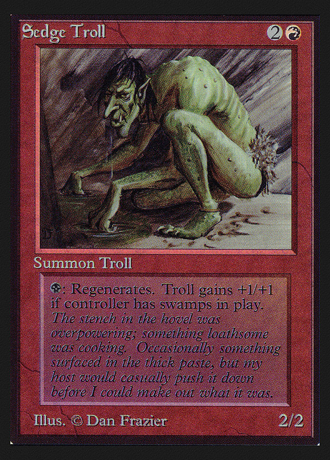 Sedge Troll [International Collectors' Edition] | Game Master's Emporium (The New GME)