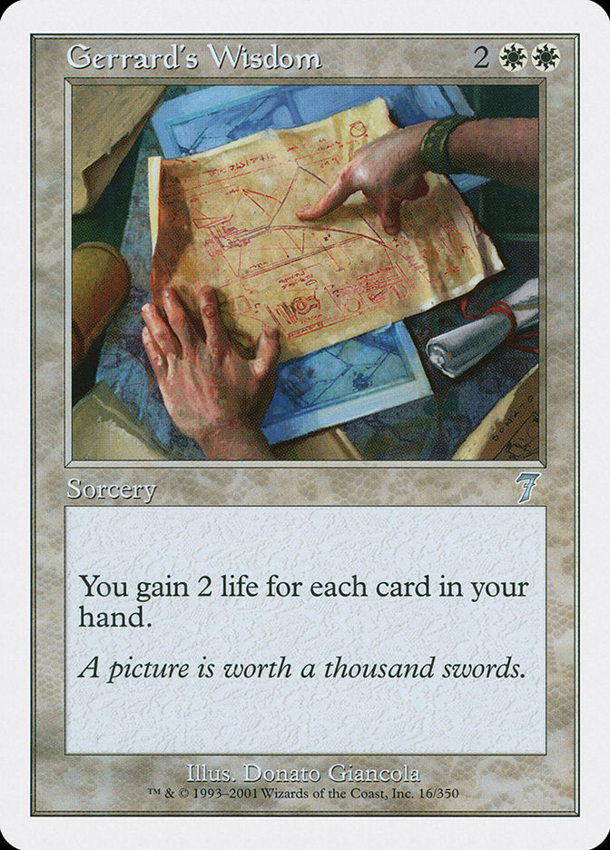 Gerrard's Wisdom [Seventh Edition] | Game Master's Emporium (The New GME)