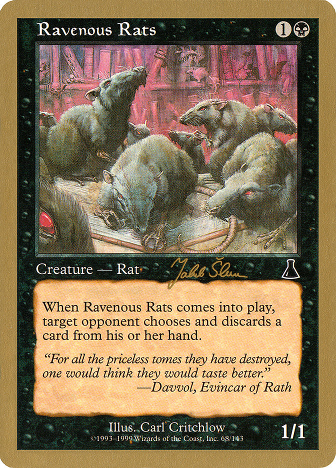 Ravenous Rats (Jakub Slemr) [World Championship Decks 1999] | Game Master's Emporium (The New GME)