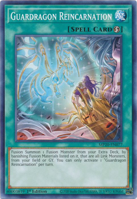 Guardragon Reincarnation [MP20-EN077] Common | Game Master's Emporium (The New GME)