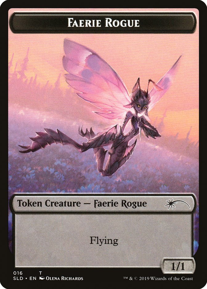 Faerie Rogue Token (016) [Secret Lair Drop Series] | Game Master's Emporium (The New GME)